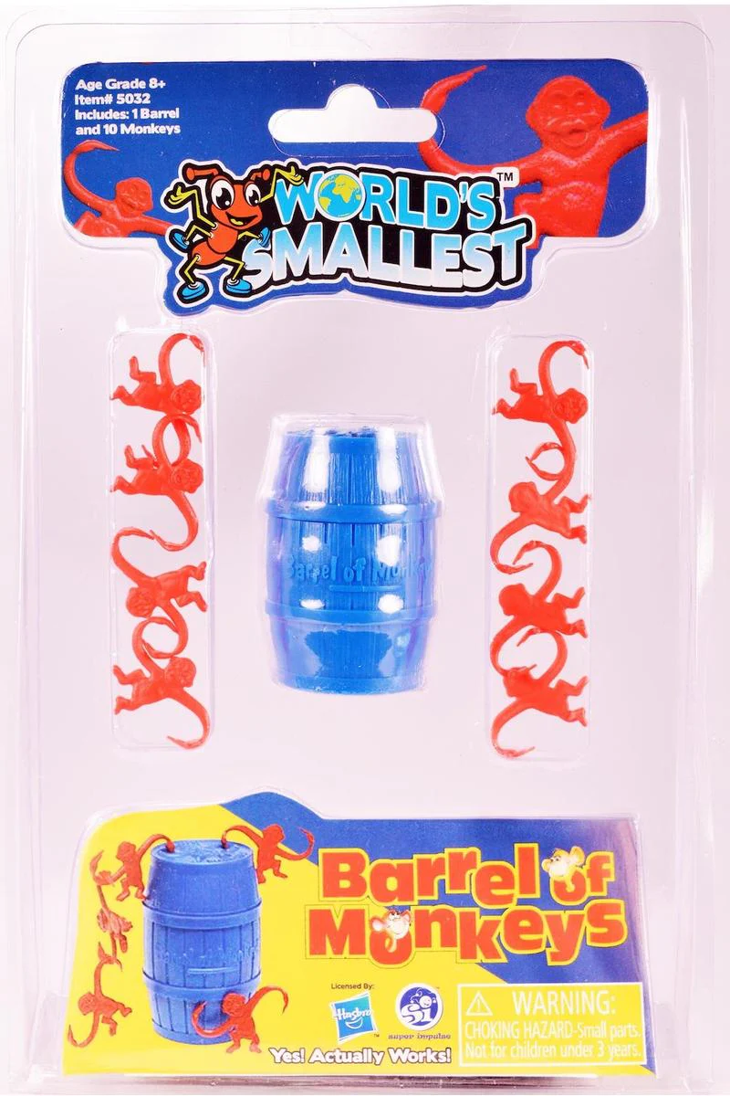 World's Smallest Barrel of Monkeys - Image 4